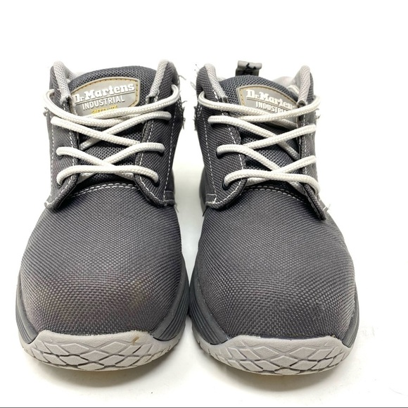 Dr Martens Women’s Grey Harper SD Chukka Industrial Safety toe Boots Size 4 - Picture 11 of 12